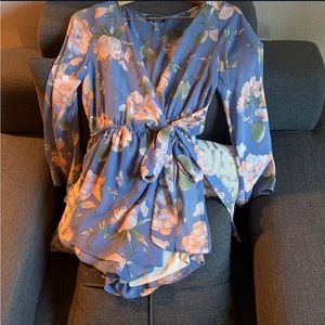 Sexy Deep Cut Romper